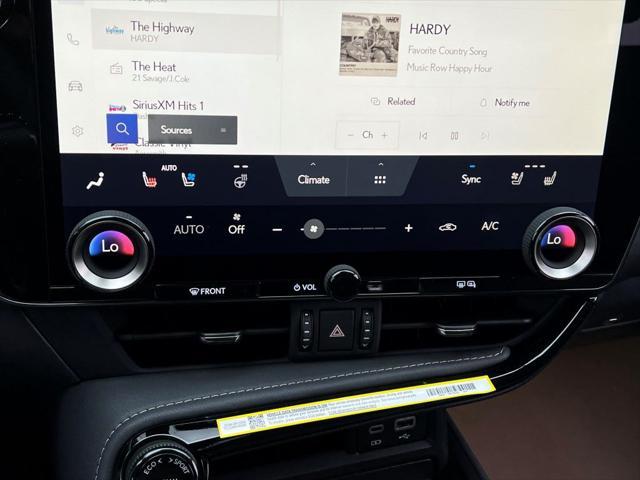 new 2025 Lexus NX 350 car, priced at $48,944