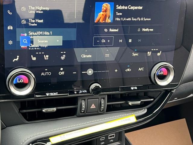 new 2025 Lexus NX 350h car, priced at $48,708