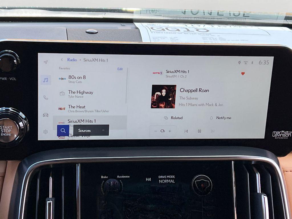 new 2025 Lexus LX 600 car, priced at $117,368