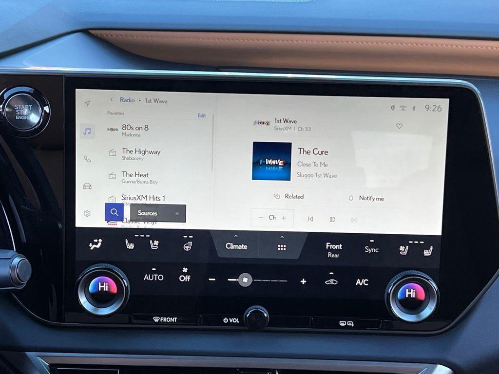 new 2026 Lexus RX 350 car, priced at $55,979