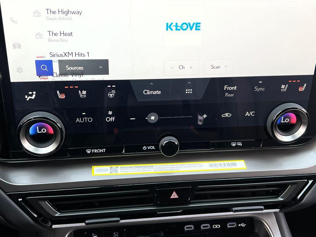 new 2026 Lexus TX 350 car, priced at $62,503