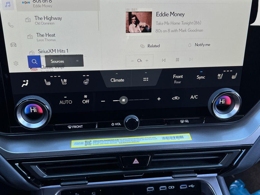 new 2026 Lexus TX 350 car, priced at $65,003