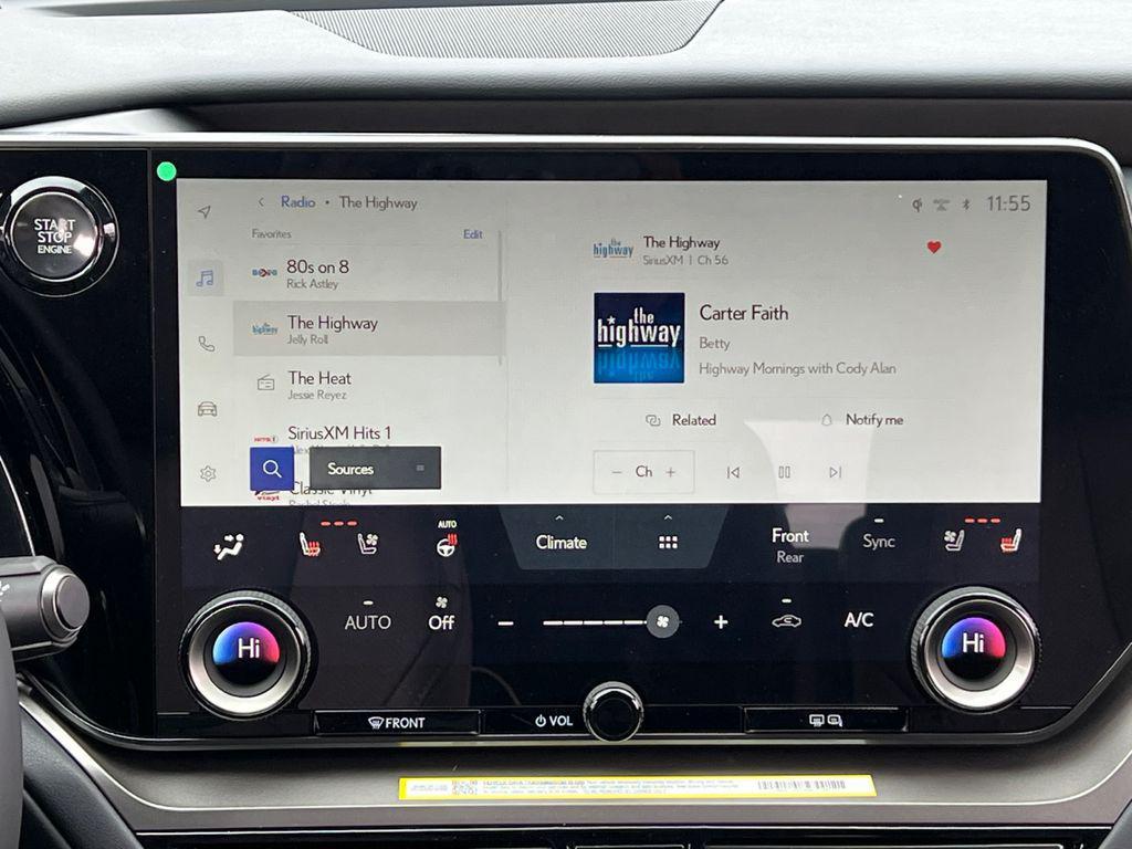 new 2026 Lexus TX 350 car, priced at $64,083