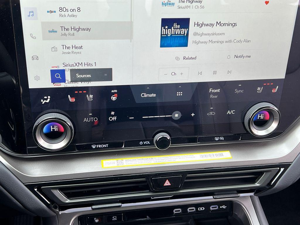 new 2026 Lexus TX 350 car, priced at $64,083