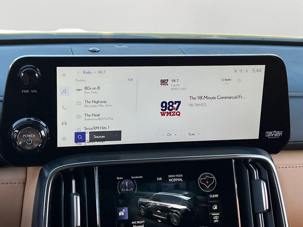 new 2025 Lexus LX 700h car, priced at $121,574