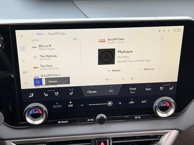 new 2025 Lexus RX 350 car, priced at $54,345