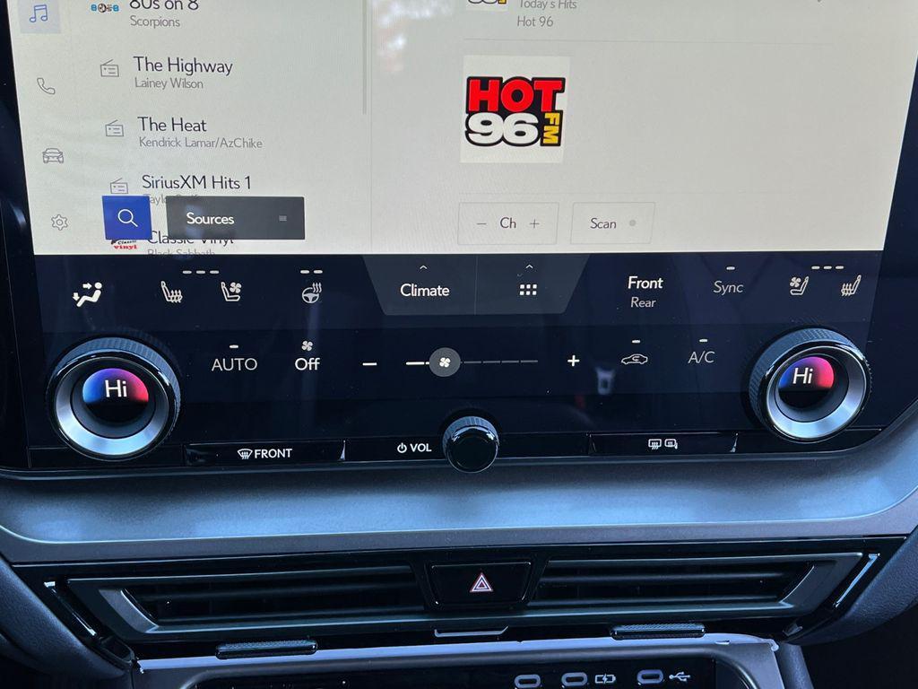 new 2026 Lexus TX 350 car, priced at $63,263