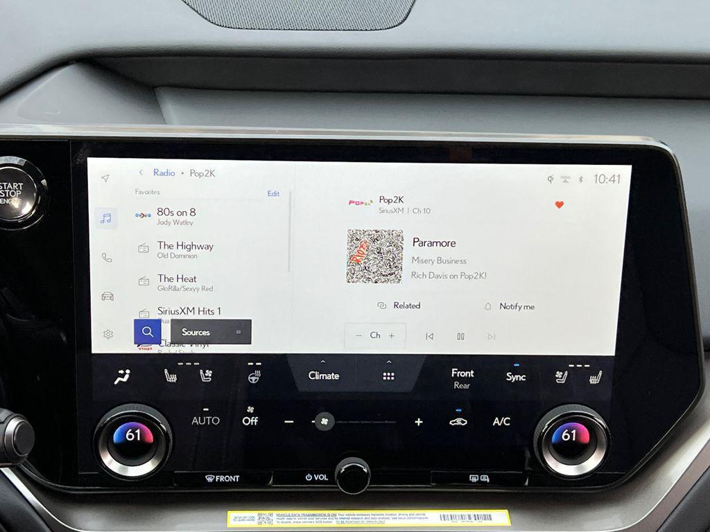 new 2026 Lexus TX 350 car, priced at $63,624