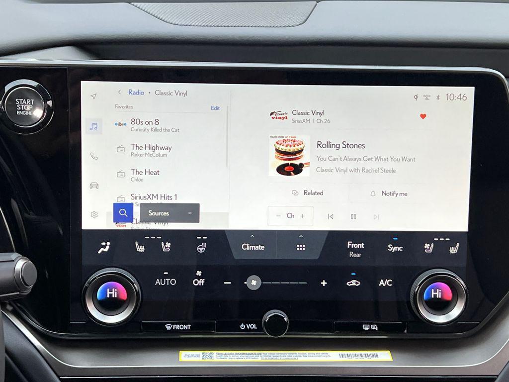 new 2026 Lexus TX 350 car, priced at $69,763