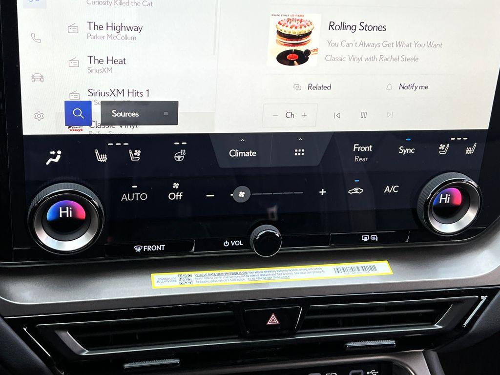 new 2026 Lexus TX 350 car, priced at $69,763