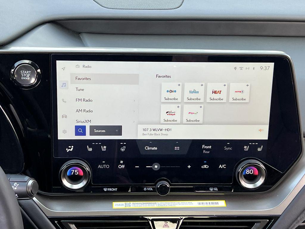 used 2025 Lexus TX 350 car, priced at $61,899