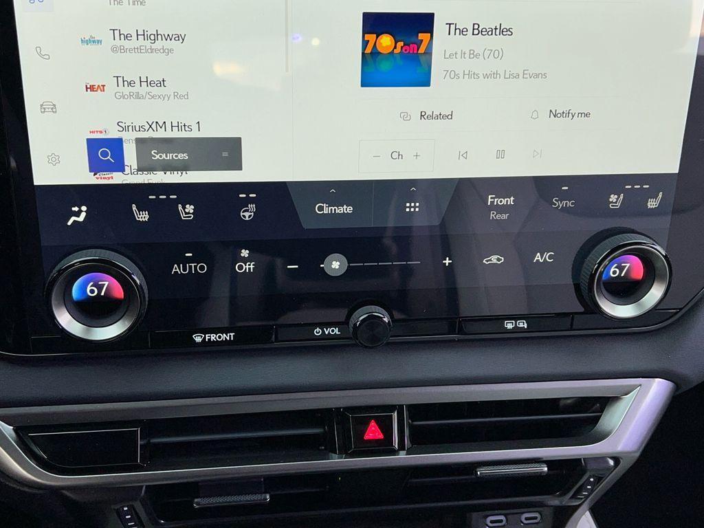 new 2026 Lexus RX 350 car, priced at $59,689