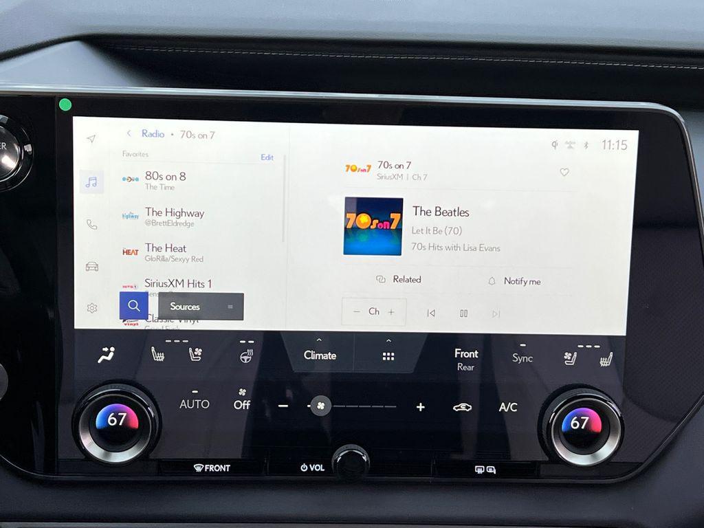 new 2026 Lexus RX 350 car, priced at $59,689