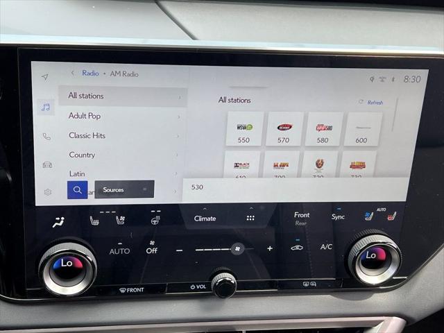 new 2025 Lexus RX 350 car, priced at $56,436
