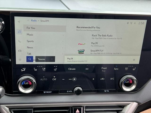 new 2025 Lexus RX 350 car, priced at $57,381