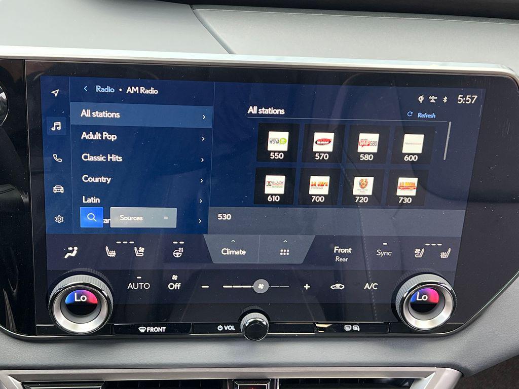 new 2025 Lexus RX 350 car, priced at $55,868