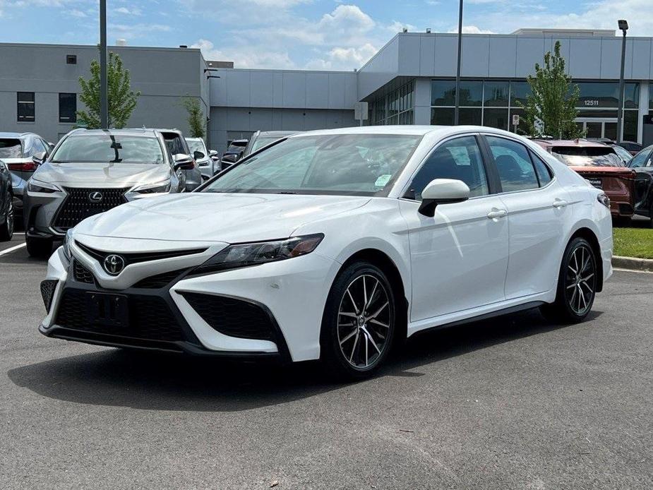 used 2021 Toyota Camry car, priced at $23,600