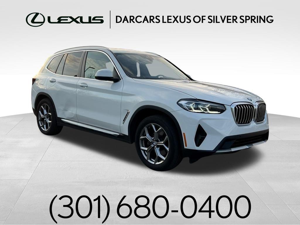 used 2022 BMW X3 car, priced at $34,400