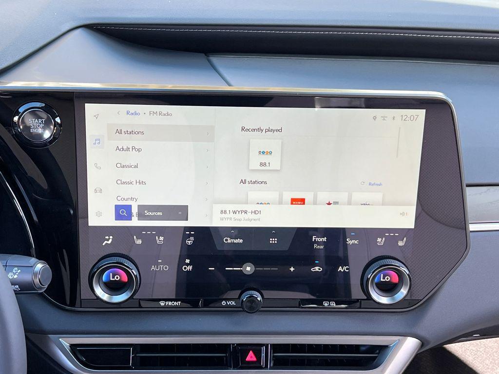 new 2026 Lexus RX 350 car, priced at $55,479