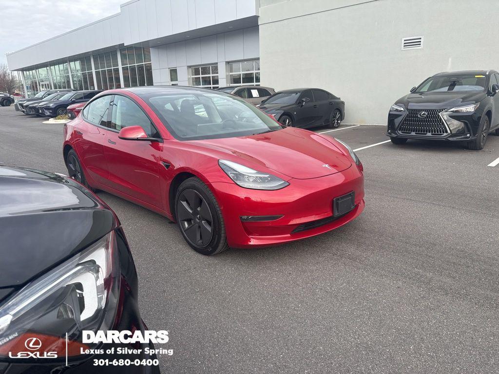 used 2022 Tesla Model 3 car, priced at $24,552