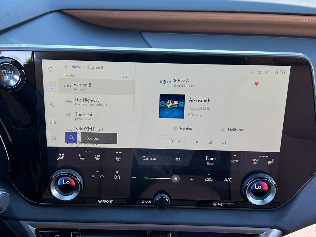 new 2025 Lexus RX 350 car, priced at $57,069