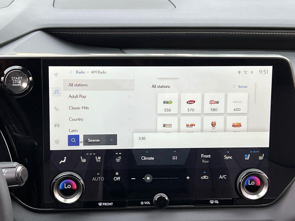 new 2026 Lexus RX 350 car, priced at $56,540