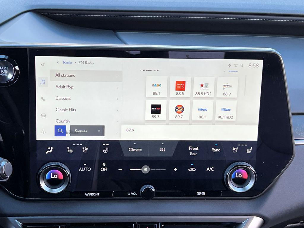 new 2025 Lexus RX 350 car, priced at $55,041