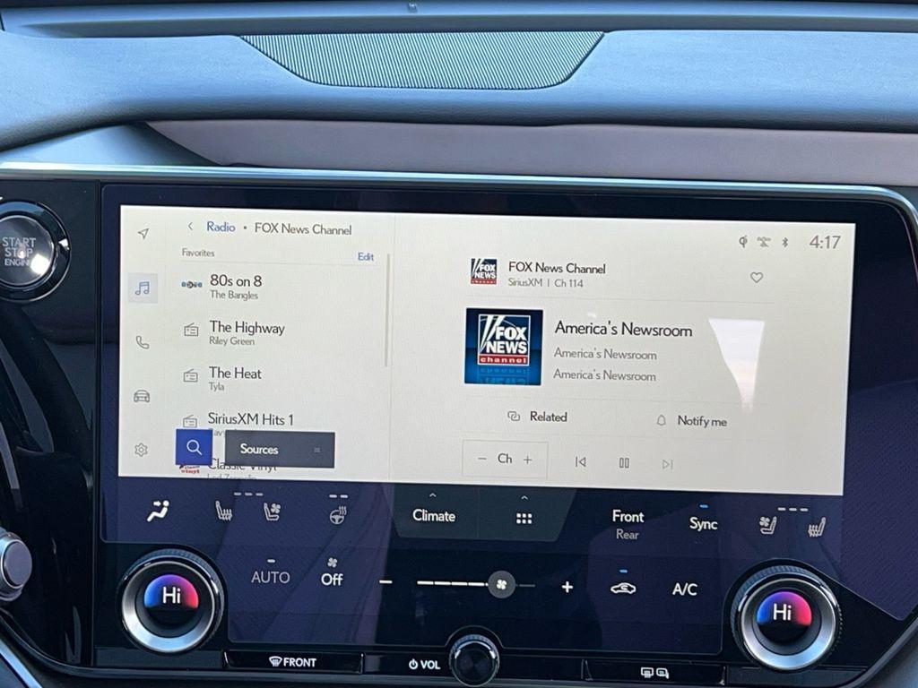 new 2026 Lexus TX 350 car, priced at $63,578