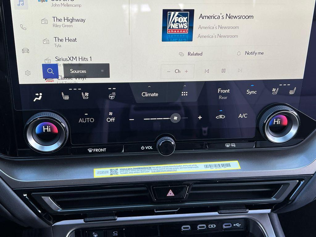 new 2026 Lexus TX 350 car, priced at $63,578