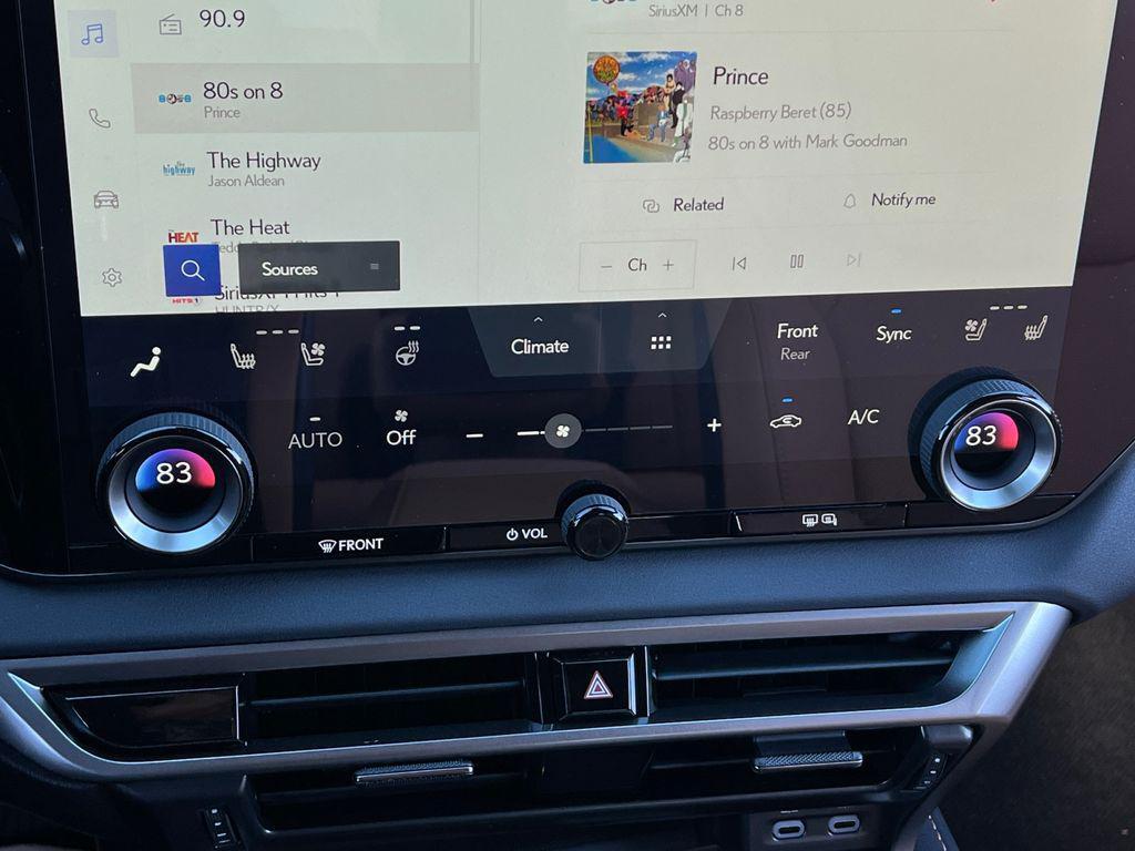 new 2026 Lexus RX 350 car, priced at $59,734