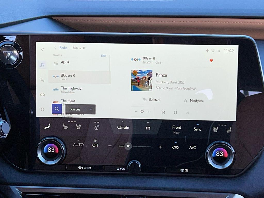 new 2026 Lexus RX 350 car, priced at $59,734