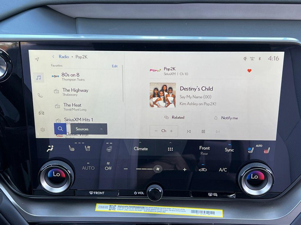 new 2026 Lexus TX 350 car, priced at $65,092