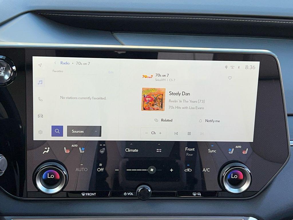 new 2026 Lexus RX 350 car, priced at $55,544