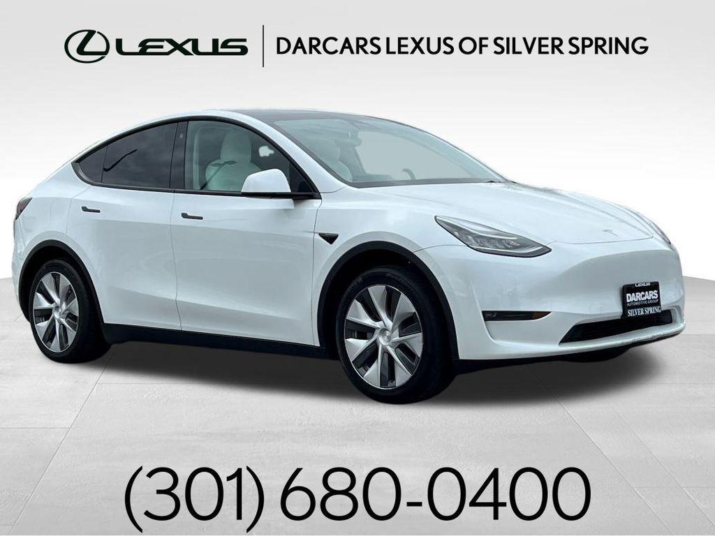 used 2021 Tesla Model Y car, priced at $28,500