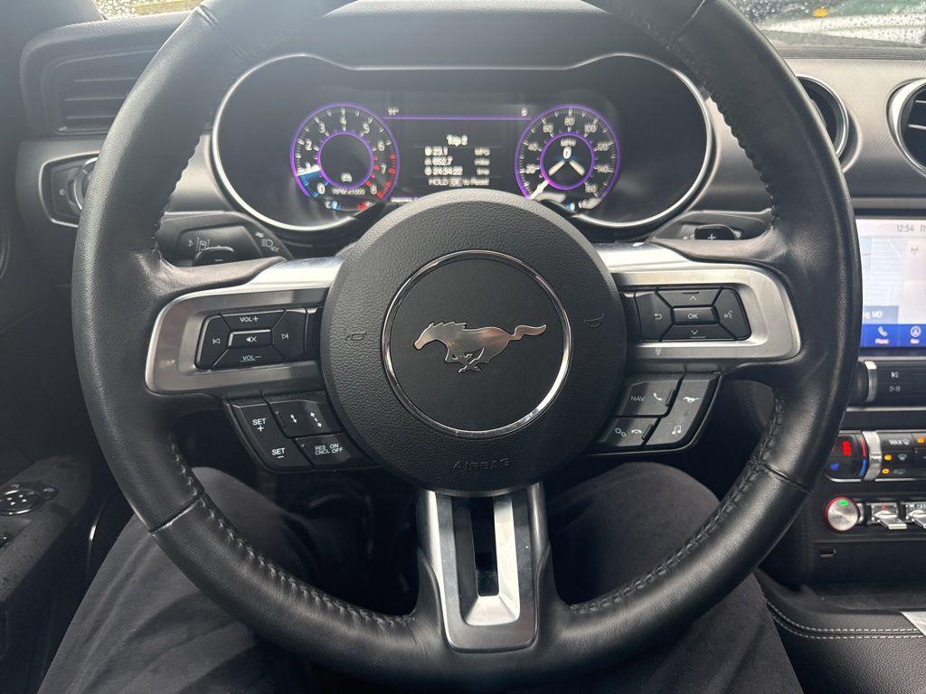 used 2021 Ford Mustang car, priced at $24,699