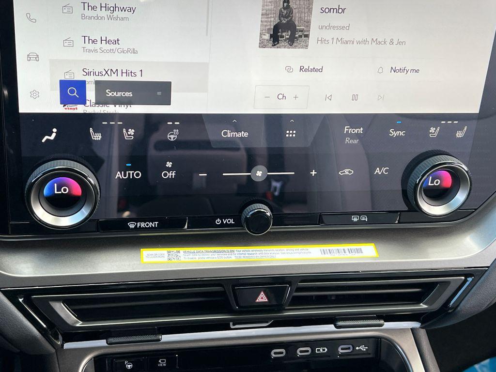 new 2026 Lexus TX 350 car, priced at $63,098