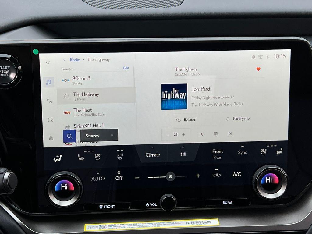 new 2026 Lexus TX 350 car, priced at $65,003