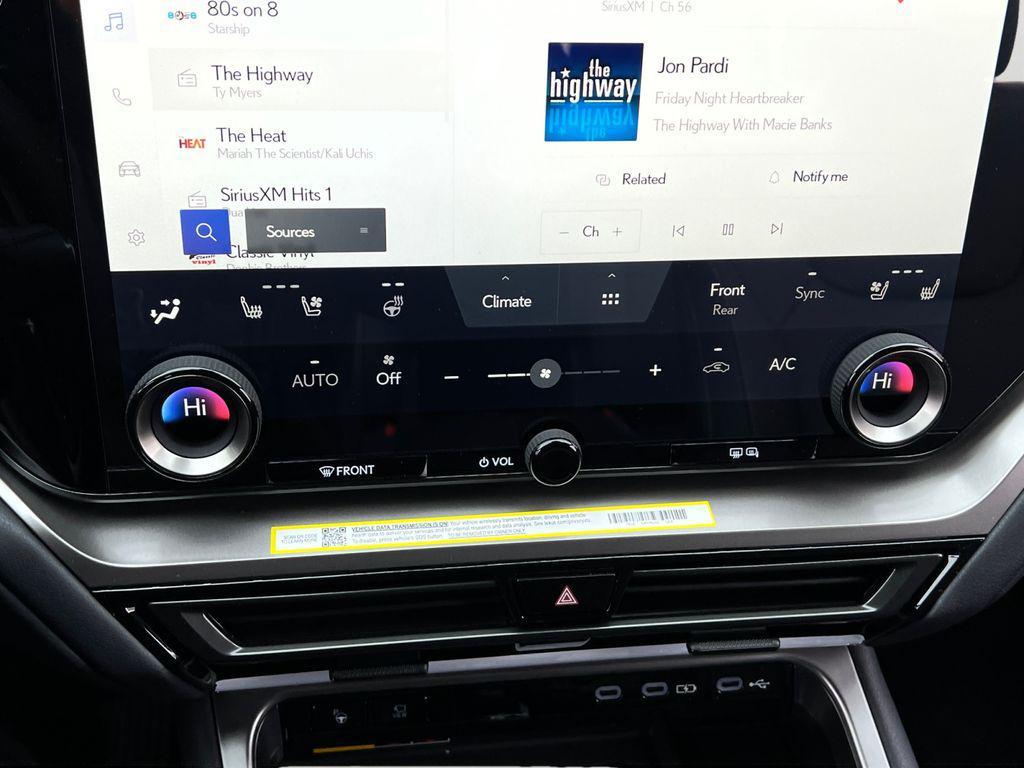 new 2026 Lexus TX 350 car, priced at $65,003