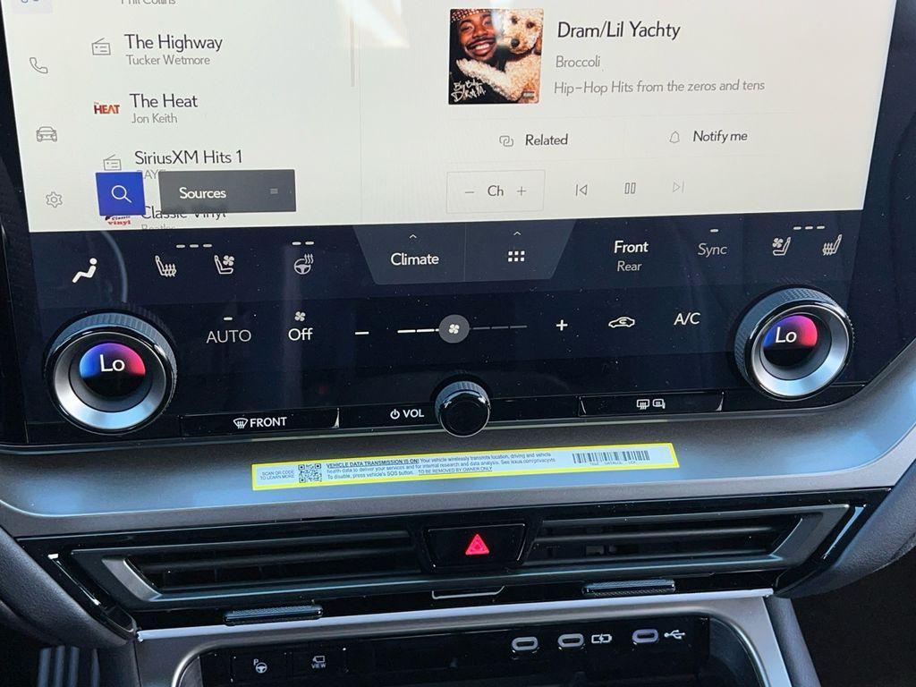 new 2026 Lexus TX 350 car, priced at $69,676