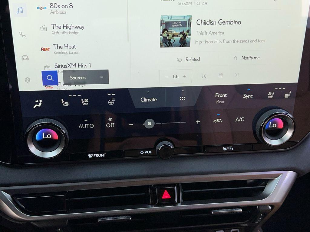 new 2026 Lexus RX 350 car, priced at $59,234