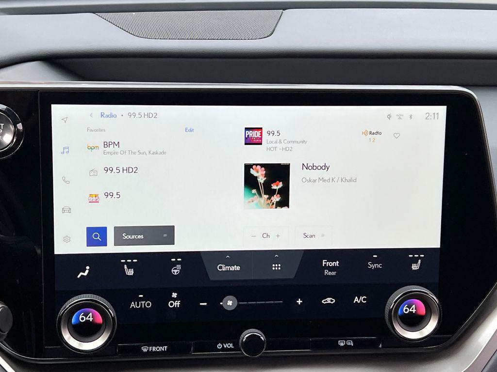 used 2025 Lexus TX 350 car, priced at $55,638