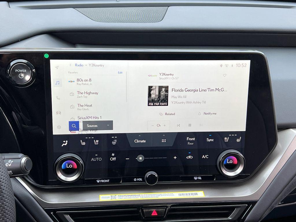 new 2026 Lexus TX 500h car, priced at $73,444