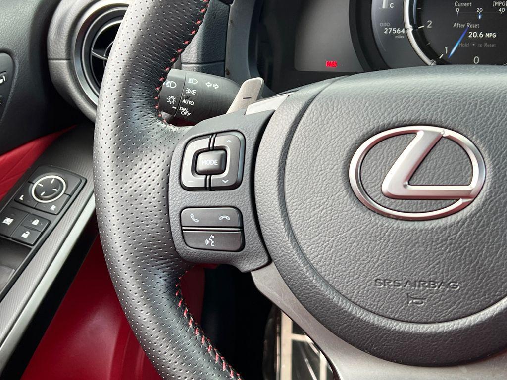 used 2023 Lexus IS 350 car, priced at $39,990