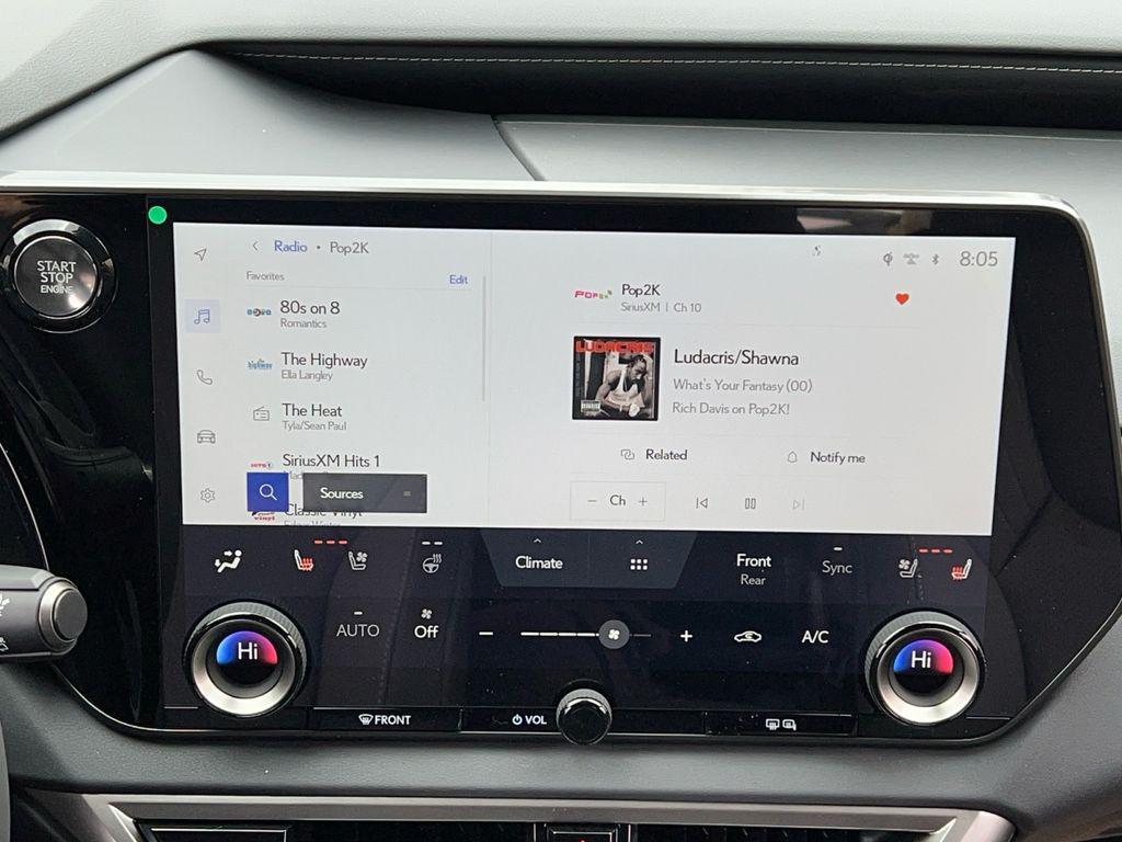 new 2026 Lexus RX 350 car, priced at $57,359