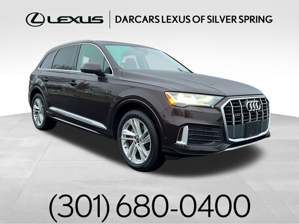 used 2021 Audi Q7 car, priced at $34,546