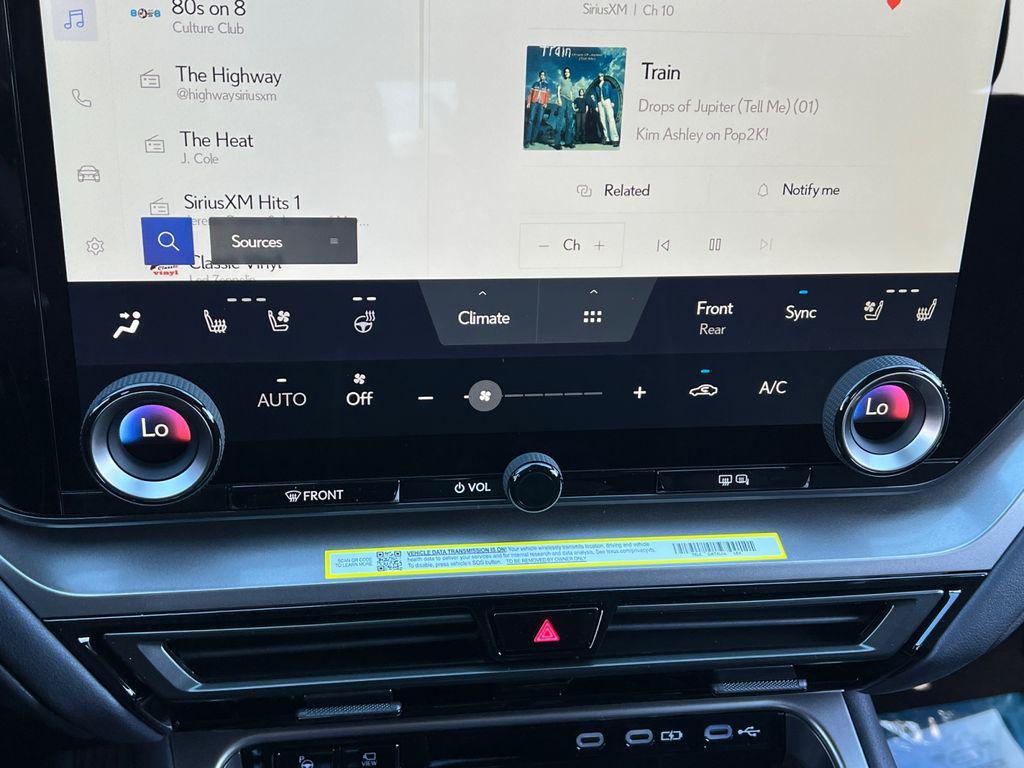 new 2026 Lexus TX 350 car, priced at $64,083