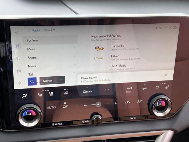 new 2025 Lexus RX 350 car, priced at $55,936