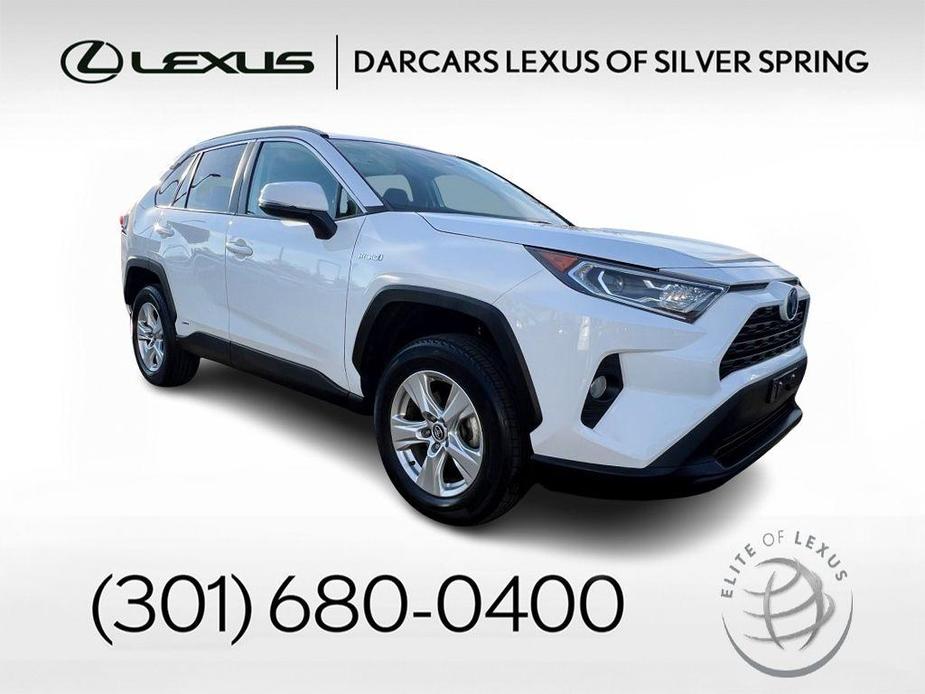 used 2021 Toyota RAV4 Hybrid car, priced at $26,800