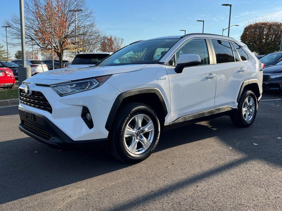 used 2021 Toyota RAV4 Hybrid car, priced at $26,800