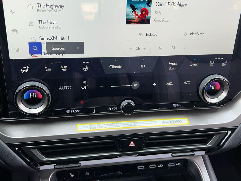 new 2026 Lexus TX 350 car, priced at $70,443